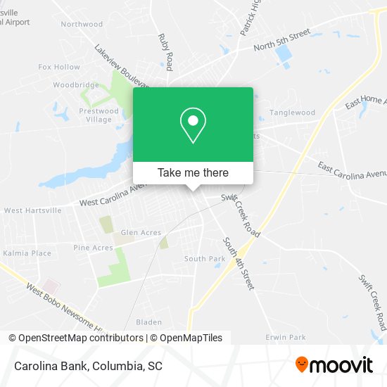 Carolina Bank map