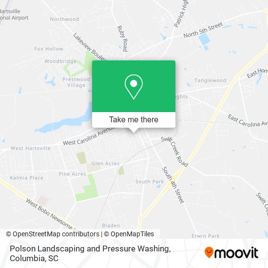 Polson Landscaping and Pressure Washing map