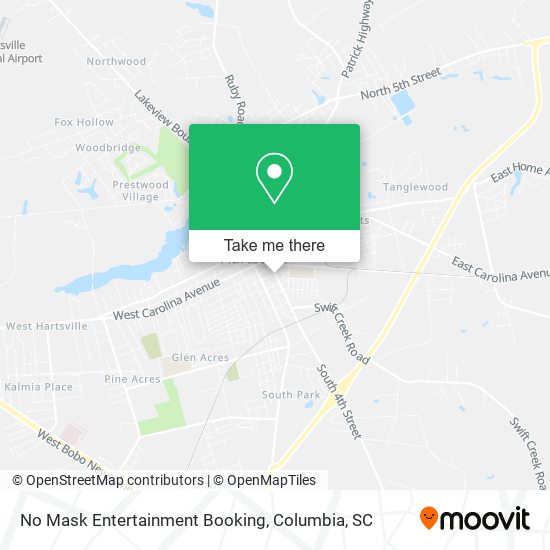 Mapa de No Mask Entertainment Booking