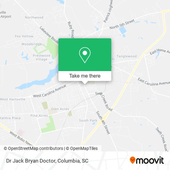 Mapa de Dr Jack Bryan Doctor