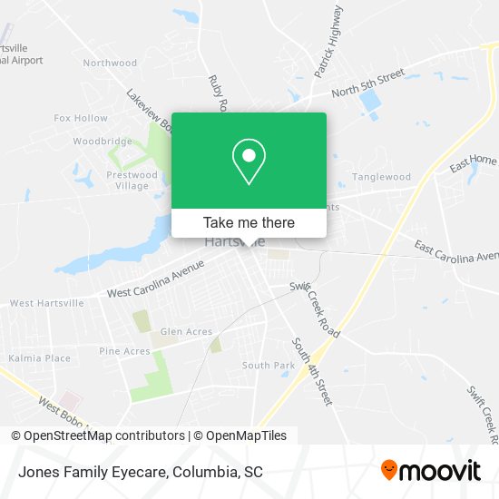 Mapa de Jones Family Eyecare