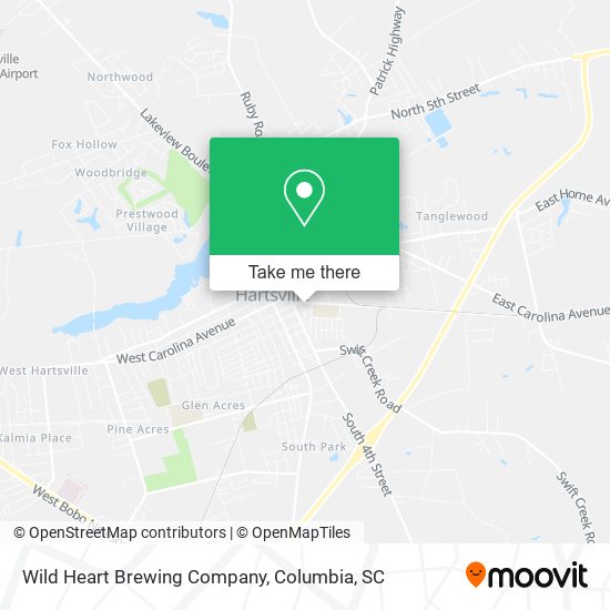 Mapa de Wild Heart Brewing Company