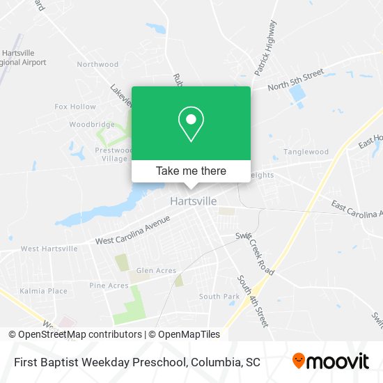 First Baptist Weekday Preschool map