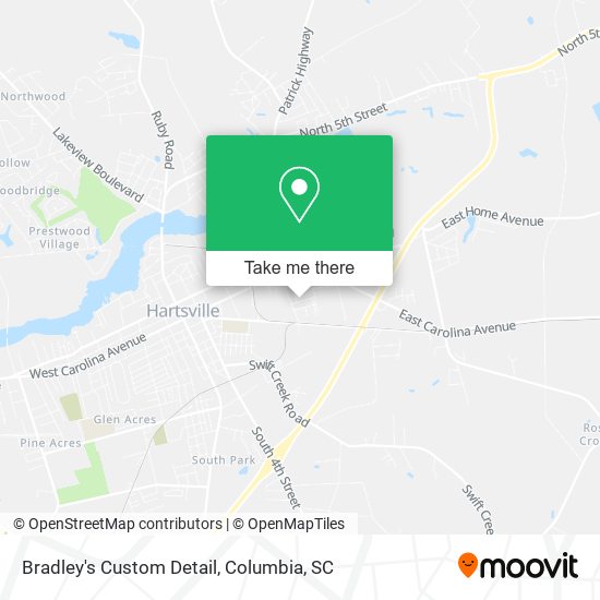 Bradley's Custom Detail map