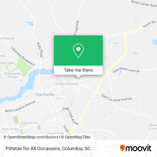 Piñatas for All Occasions map