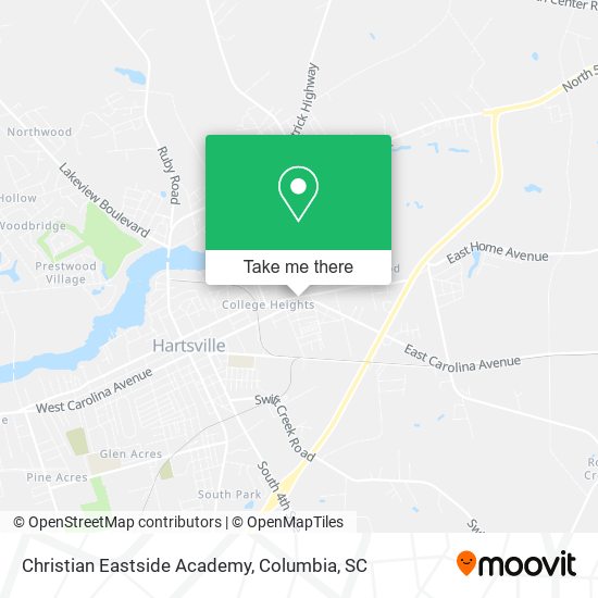 Christian Eastside Academy map