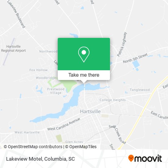 Mapa de Lakeview Motel