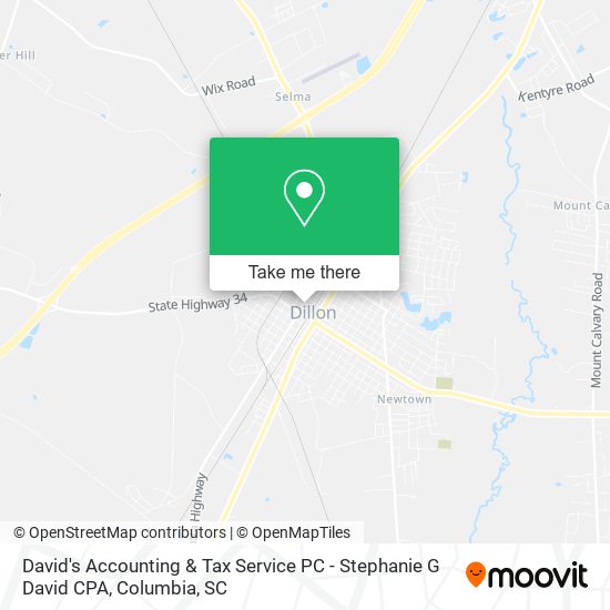 David's Accounting & Tax Service PC - Stephanie G David CPA map