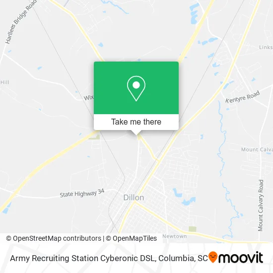 Mapa de Army Recruiting Station Cyberonic DSL
