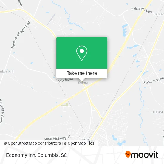 Economy Inn map