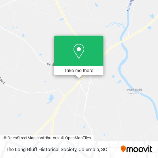 Mapa de The Long Bluff Historical Society
