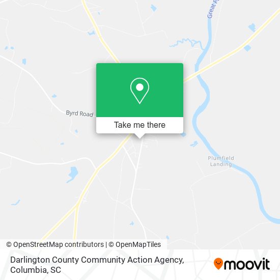 Darlington County Community Action Agency map