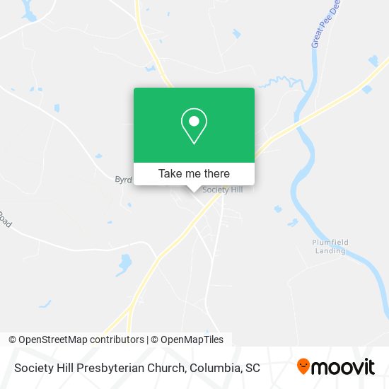 Mapa de Society Hill Presbyterian Church