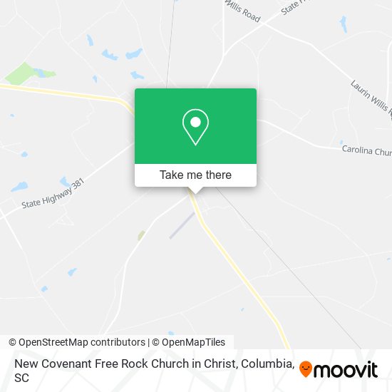 Mapa de New Covenant Free Rock Church in Christ