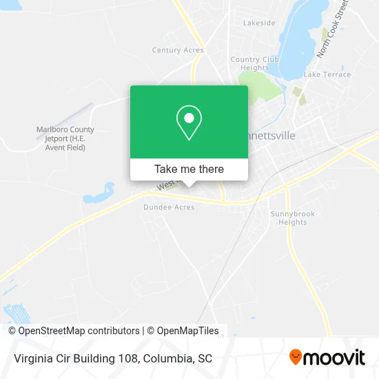 Virginia Cir Building 108 map