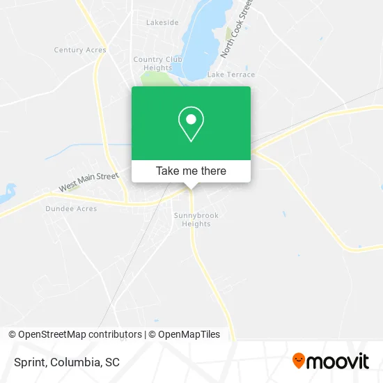 Mapa de Sprint