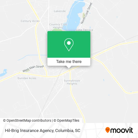 Hil-Brig Insurance Agency map