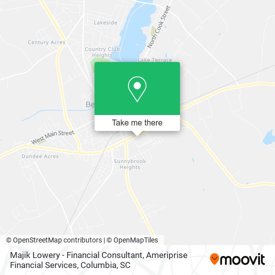 Majik Lowery - Financial Consultant, Ameriprise Financial Services map