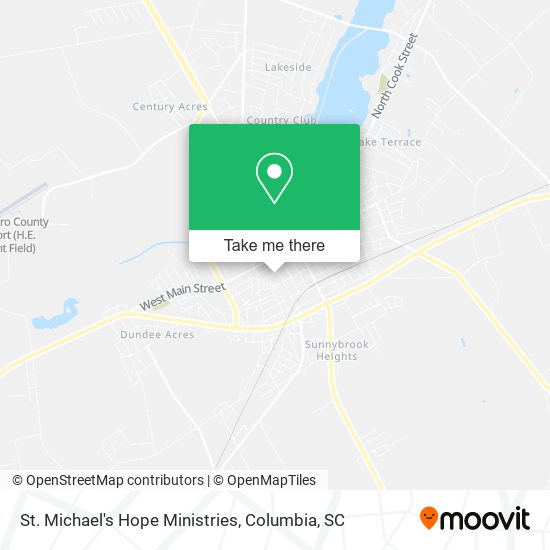 Mapa de St. Michael's Hope Ministries