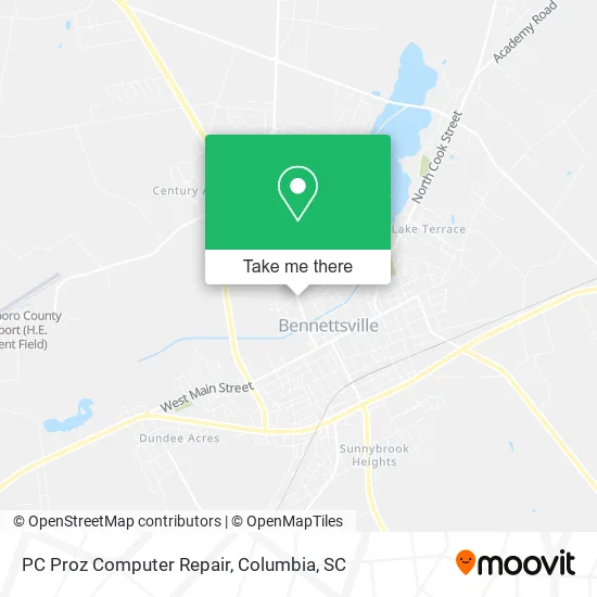 PC Proz Computer Repair map