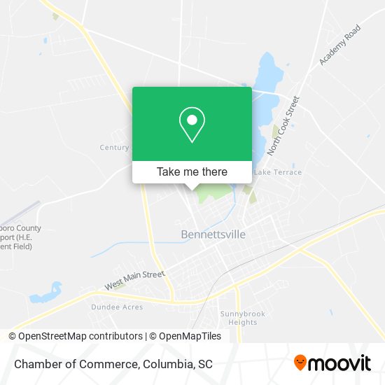 Mapa de Chamber of Commerce