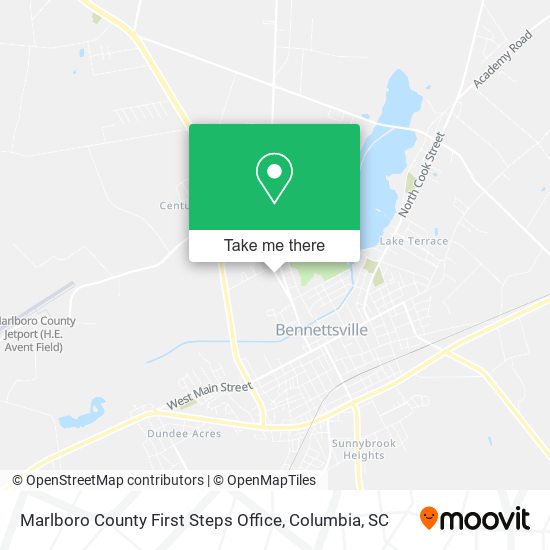 Marlboro County First Steps Office map