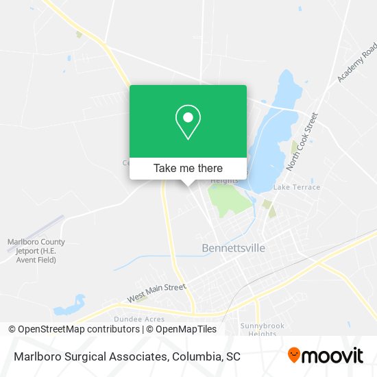 Mapa de Marlboro Surgical Associates