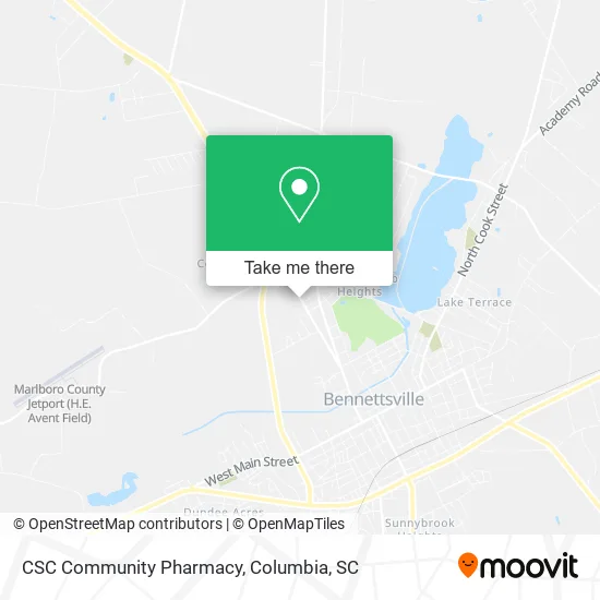 CSC Community Pharmacy map