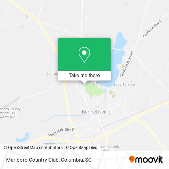 Mapa de Marlboro Country Club