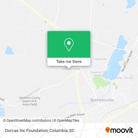 Dorcas Inc Foundation map