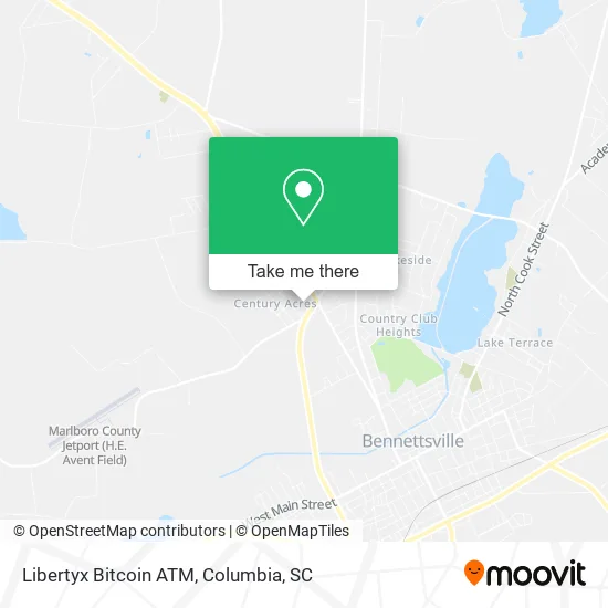 Libertyx Bitcoin ATM map