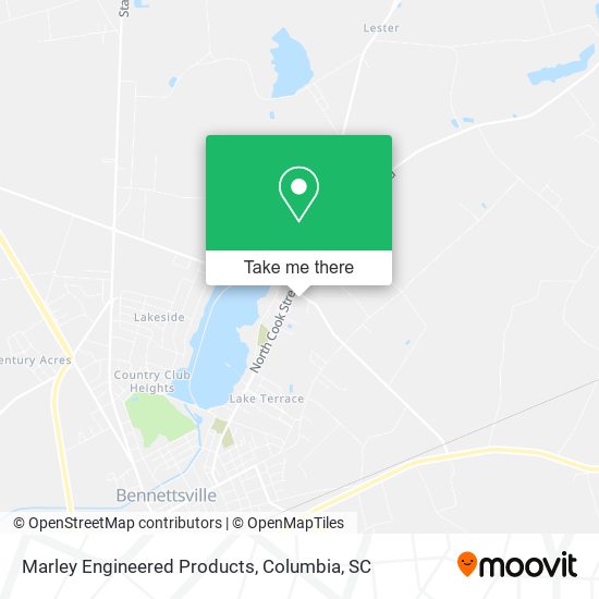 Marley Engineered Products map