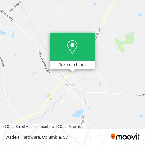 Mapa de Wade's Hardware