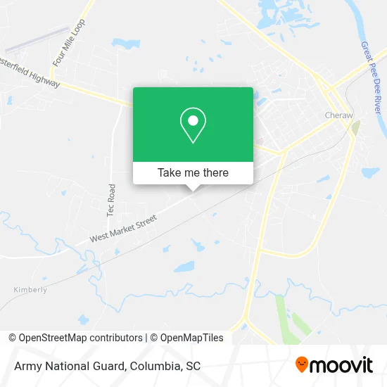 Army National Guard map