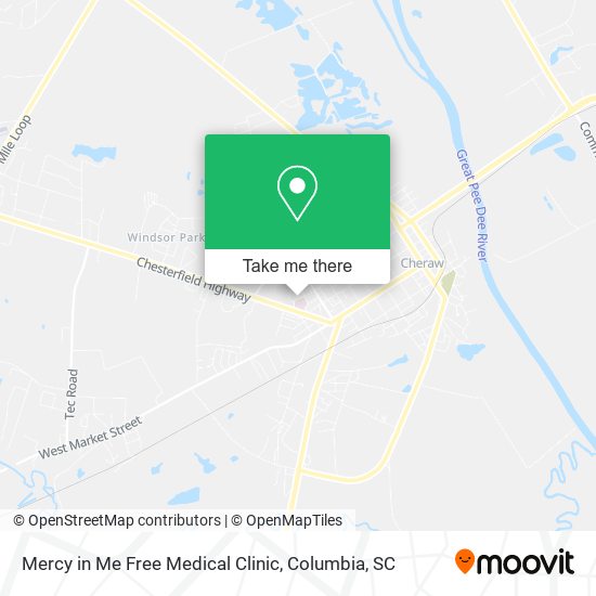 Mercy in Me Free Medical Clinic map