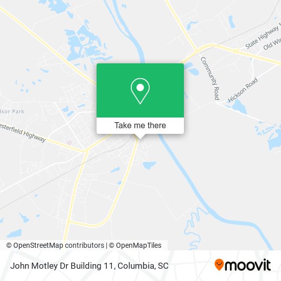 John Motley Dr Building 11 map