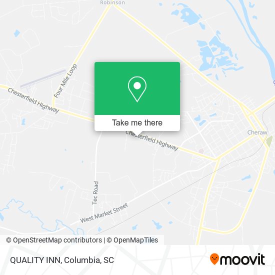 QUALITY INN map