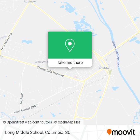 Mapa de Long Middle School