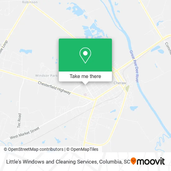 Little's Windows and Cleaning Services map