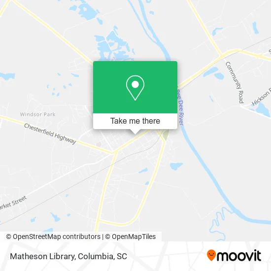 Matheson Library map