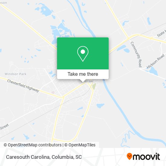 Caresouth Carolina map