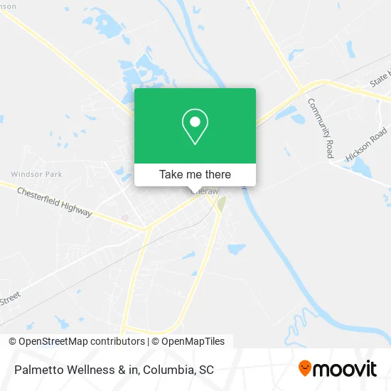 Palmetto Wellness & in map