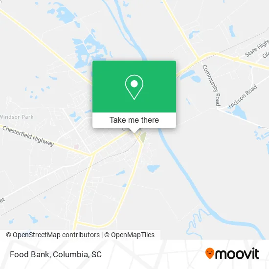 Food Bank map