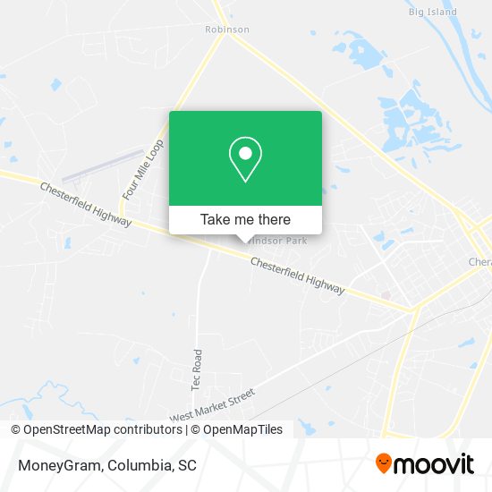 MoneyGram map