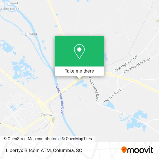 Libertyx Bitcoin ATM map