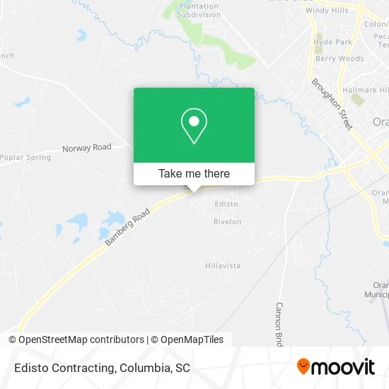 Edisto Contracting map