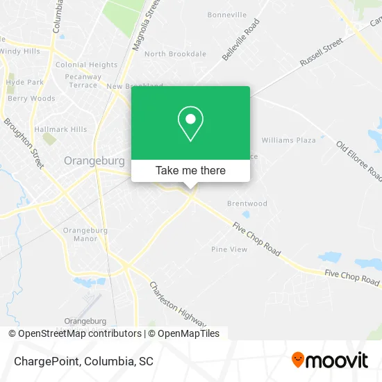 ChargePoint map