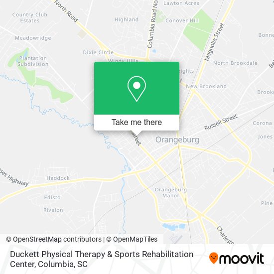 Mapa de Duckett Physical Therapy & Sports Rehabilitation Center