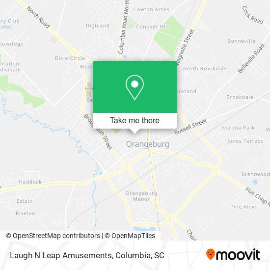 Laugh N Leap Amusements map