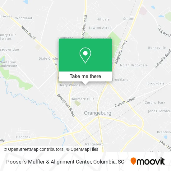 Pooser's Muffler & Alignment Center map